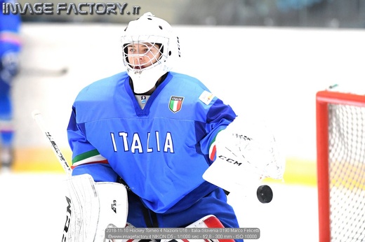 2018-11-10 Hockey Torneo 4 Nazioni U16 - Italia-Slovenia 0190 Marco Felicetti